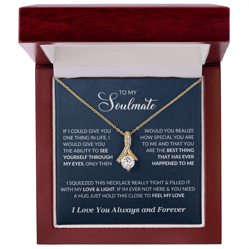 To My Soulmate | Alluring Beauty Necklace