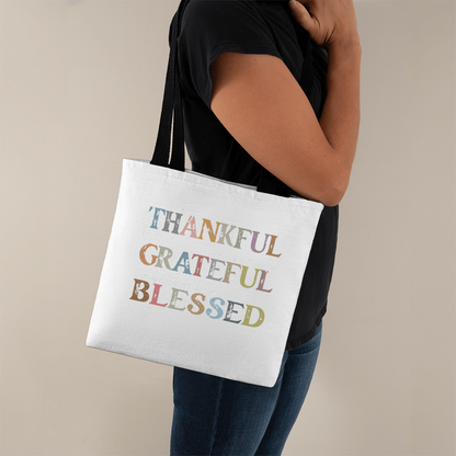 Thankful, Grateful, Blessed | Classic Tote Bag