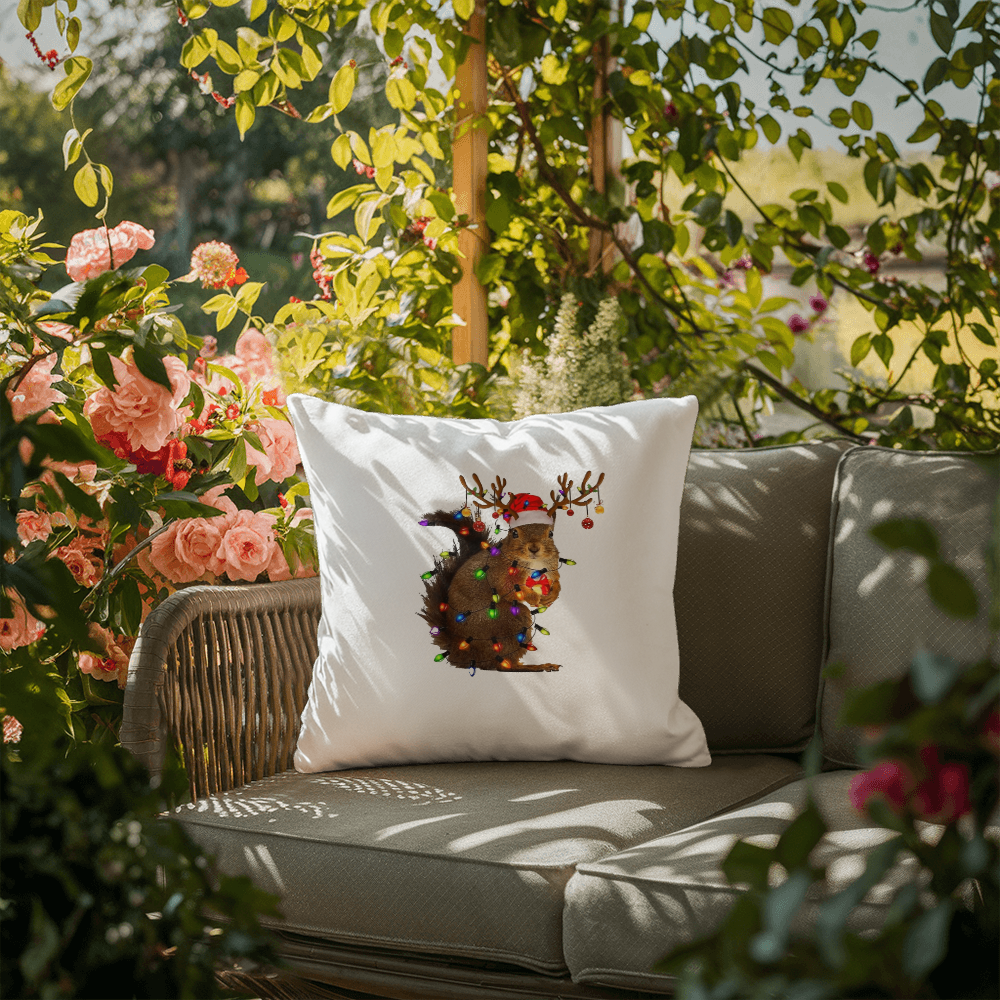 Rabbit with Christmas Lights | Classic Tote Bag