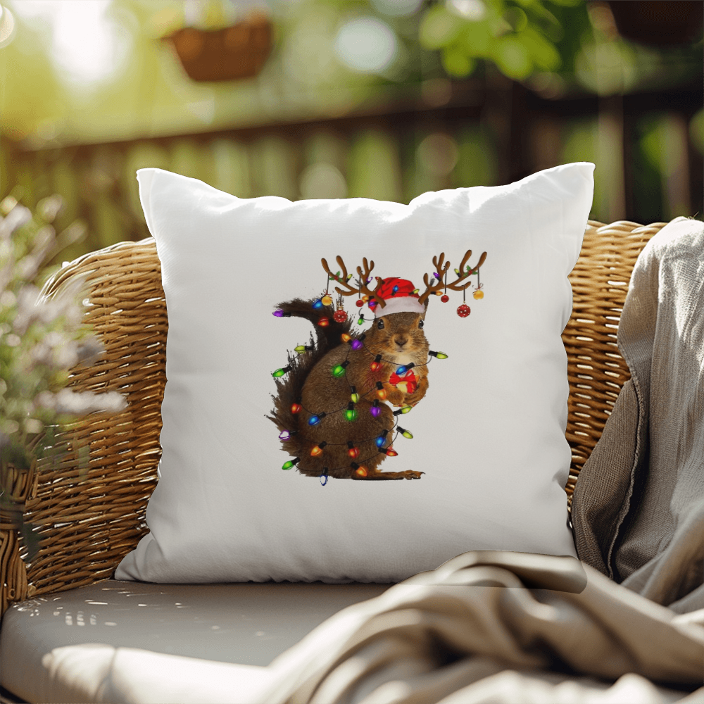 Rabbit with Christmas Lights | Classic Tote Bag